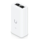 Ubiquiti Networks Adaptador PoE+ / U-PoE+ / 48V DC @ 0.65A/ hasta 30W / Gigabit LAN / Protecciones de Sobretensión