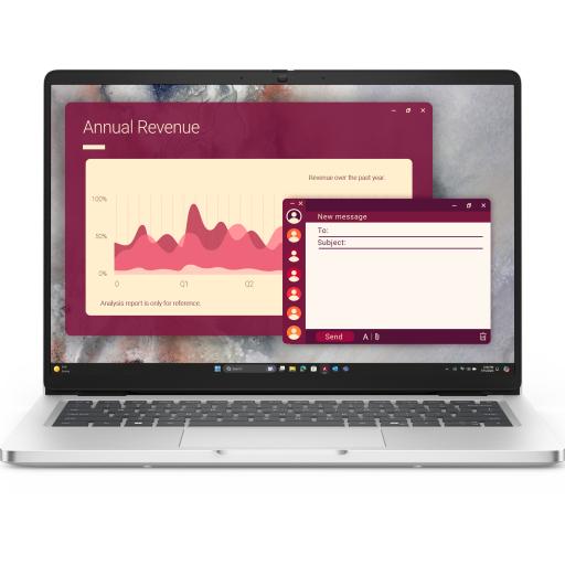 Dell Pro 14 (PC14250) Laptops/Intel® Core™ Ultra 5 235U vPro® (12 TOPS NPU, 12 cores, up to 4.9 GHz