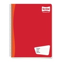 Scribe Cuaderno Profesional Scribe Escolar C5 Cuadro Chico Espiral Doble 200 Hojas