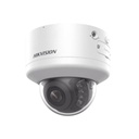 Hikvision Digital Technology Domo IP 4 Megapixel / Lente Mot. 2.7 a 13.5 mm / Dual Light (40 mts IR + 40 mts Luz Blanca  / Exterior IP66 / IK10  / Audio y Alarma I/O / PoE+ / ONVIF / Micro SD / 4 Analíticos: AcuSense, Deteccion Facial, Conteo de Personas por Cruce y Zona