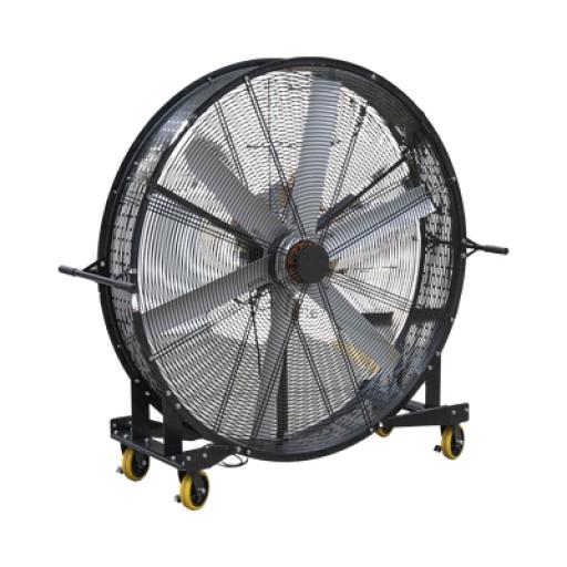 [PRECISION_PST-E02-002] Precision Ventilador Industrial Móvil Ultra Silencioso de 1.5 m y 127 Vca, Ideal para Almacenes, Hangares, Líneas de Producción, Gimnasios