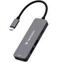 Verbatim Hub Verbatim Multipuertos USB-C - 4 puertos 100W