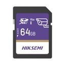 HIKSEMI by HIKVISION Memoria SD Clase 10 de 64 GB / Especializada Para Videovigilancia
