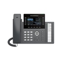 Grandstream Networks TELÉFONO IP PROFESIONAL DE 12 LÍNEAS / 24 TECLAS DE EXTENSIÓN PROGRAMABLES / WI-FI 6 / POE INTEGRADO / PANTALLA LCD 4.3 PULGADAS / SEGURIDAD DE NIVEL EMPRESARIAL / BLUETOOTH INTEGRADO / COMPATIBLE CON GDMS / AUDIO HD CON NOISE-SHIELD