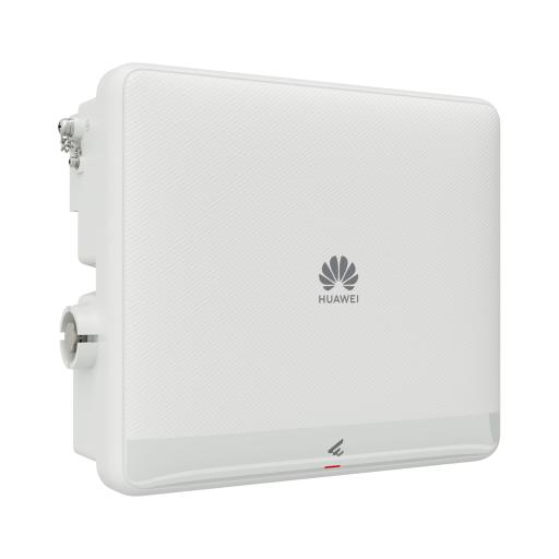 Huawei Punto de Acceso Inalámbrico Wi-Fi 7 Exterior eKitEngine AP772E / IP68 / MLO/ Antena Sectorial 70° / IP68 / Puerto SFP/SFP+ / Hasta 1,024 Usuarios / Beamforming