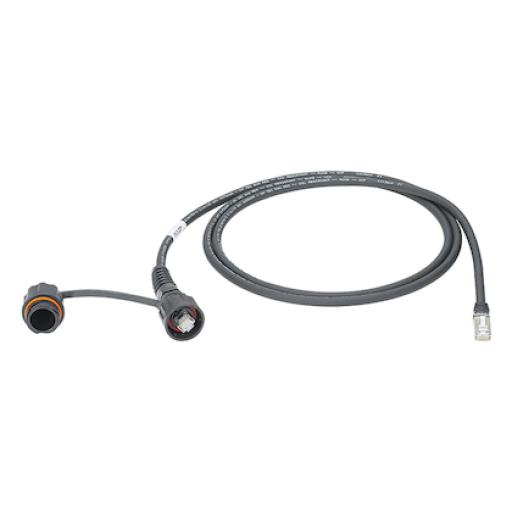 Panduit Patch Cord Cat6A IndustrialNet, UTP, Con Plug Industrial y Tapa en un Extremo, 1 Metro