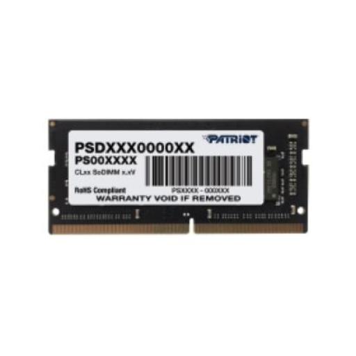 MEMORIA SODIMM DDR4 PATRIOT (PSD416G32002S) 16GB (1 X 16GB), 3200MHZ, NON-ECC, CL22
