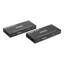 Epcom Kit Extensor HDMI con KVM |  4K@60Hz 4:4:4 | 150m en 1080 | 120m en 4K | HDBaseT | USB 2.0 | IR Bidireccional | POC | EDID 