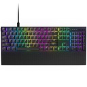 TECLADO NZXT (KB-001NB-US) FUNCTION 2 , INGLES, RGB, SWITCH GATERON RED, REPOSA MUÑECAS, NEGRO