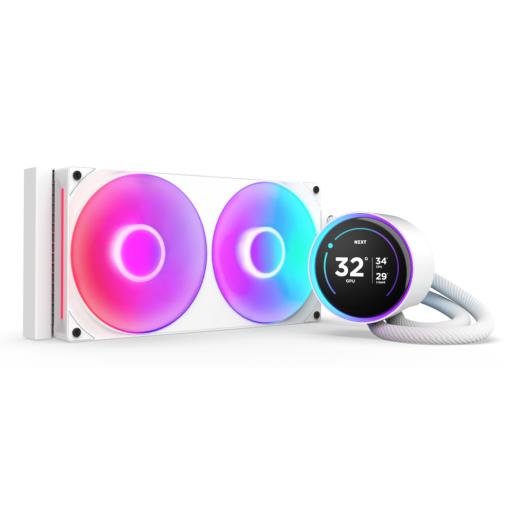 VENTILADOR P/CPU NZXT (RL-KR28E-W2) KRAKEN ELITE 280 RGB V2, BLANCO80 RGB V2, BLANCO