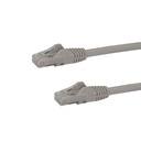 StarTech.com CABLE DE RED DE 15CM GRIS CAT6 6 ETHERNET GIGABIT SIN ENGANCHES