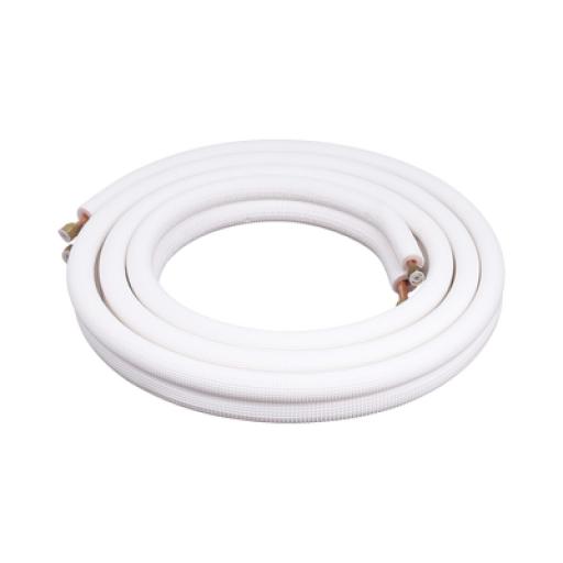 AUFIT Kit de tubería / 1 / 4"  y 5 / 8 " / Capacidad para minisplit AUFIT / 2 Toneladas / Cinta aislante / Accesorios / Longitud de 4 metros