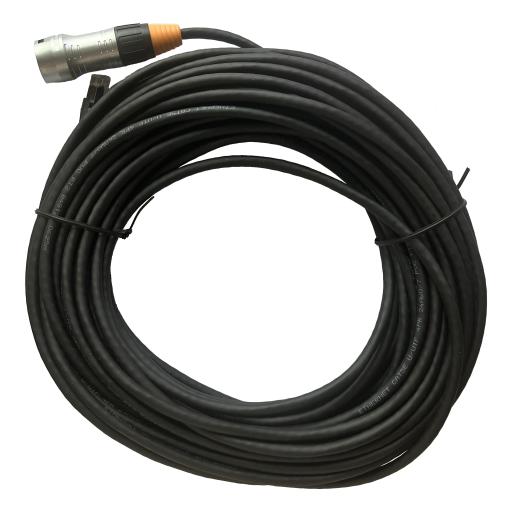 Hikvision Digital Technology Cable de Datos Principal para Paneles LED de Exterior / Compatible con Familia CD-1AAB y CD-2APA / 20 Metros de Distancia