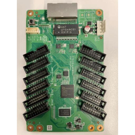 Hikvision Digital Technology Tarjeta Receptora / 12 puertos /  Compatibles con Módulos Hikvision (serie DSD41Qxxx)