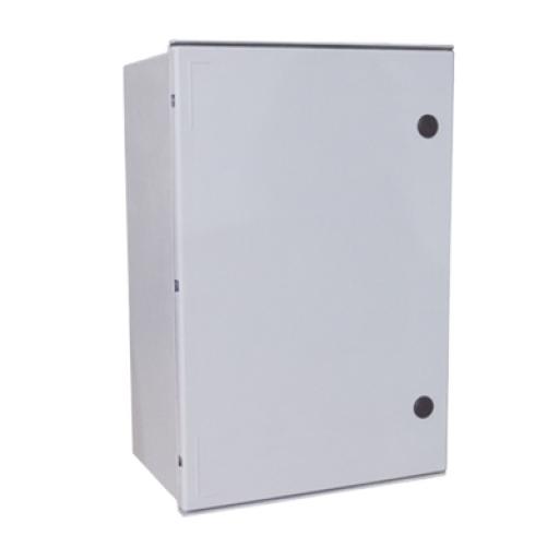 Precision Gabinete de Poliéster IP55 Uso en Exterior (800 x 1000 x 300 mm) con Placa Trasera Interior de Plástico (Incluye Chapa y Llave).