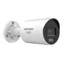 Hikvision Digital Technology Bala IP 4 Megapixel / Lente 2.8 mm /  Dual Light (40 mts IR + 40 mts Luz Blanca) / Darkfighter S / Microfono Integrado /  Exterior IP67 / WDR 130 dB / 4 Analíticos: AcuSense, Deteccion Facial, Conteo de Personas por Cruce y Zona
