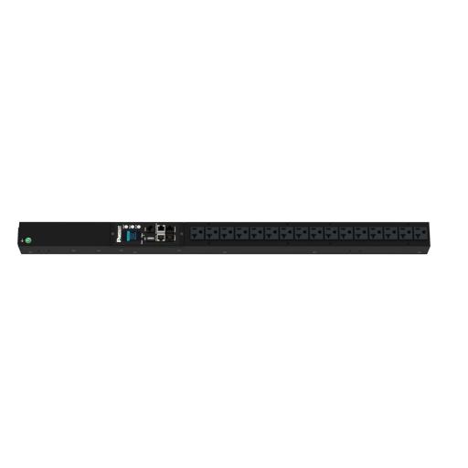 [PANDUIT_P16D20G] Panduit PDU G6 Monitoreable (MI) para Distribución de Energía, Enchufe de Entrada NEMA 5-15P, Con 16 Salidas NEMA 5-20R, de Instalación Vertical, 120 Vca, 15 Amp