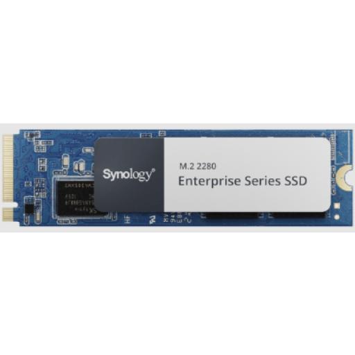 Synology SSD 400 GB NVMe M.2 Serie Enterprise / Alto Rendimiento Hasta 660000 IOPS Lectura / Resistencia Hasta 2900 TBW / Protección de Datos Integral / Análisis de Vida Útil / Diseñada para Sistemas Synology