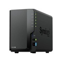 Synology NAS DiskStation DS225+ | 2 Bahías | Intel Celeron J4125 | 2 GB DDR4 | Hasta 40 TB | Puertos 1GbE y 2.5GbE | USB 3.2 Gen 1 | Compatible con RAID | Synology DSM.