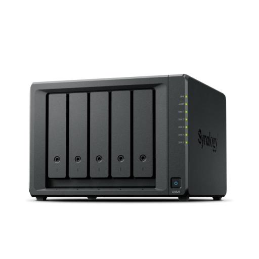 Synology Unidad de Expansión DX525 / 5 Bahías para Unidades 3.5" y 2.5" / Intercambio en Caliente / Compatible con Synology DiskStation / Garantía de 3 Años Ampliable a 5