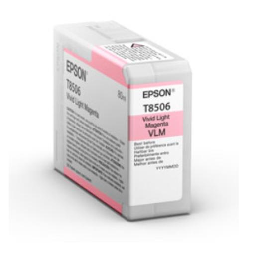 [EPSON_T85060N] Epson Tinta Epson SC-P800 80ml Color Magenta Claro Vivo