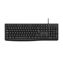 Nextep Teclado Alambrico Nextep Resistente a Salpicaduras USB