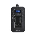 CyberPower UPS de 650 VA/390 W, Topología Standby con Modo Ahorrador ECO, Entrada 120 Vca NEMA 5-15P, Con 8 Tomas NEMA 5-15R 