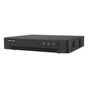 Hikvision Digital Technology DVR 4 Canales TURBOHD + 4 Canales IP / 8 Megapixel (4K) / Audio Bidireccional / ACUSENSE / 1 Bahía de Disco Duro / Salida de Video en Full HD / H.265+
