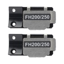 LINKEDPRO BY EPCOM Par de Holders para fibra óptica 250 micras para Fusionadora LinkedPRO LP-FS-PRO-X6