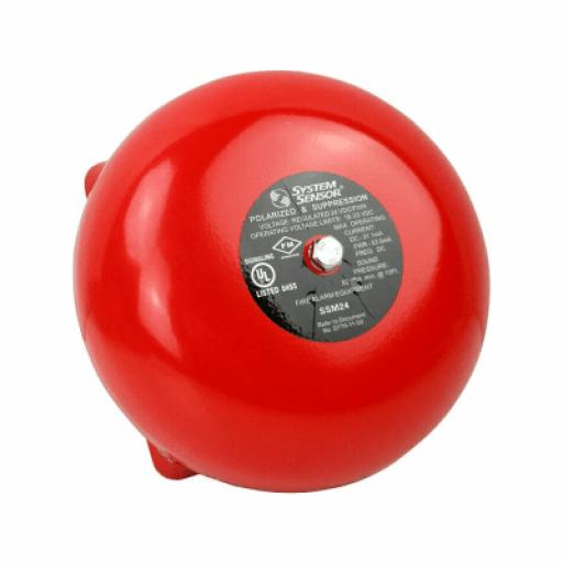 [SYSTEMSENSOR_SSM2410] System Sensor CAMPANA P/ALARMA D/INCENDIO 10 IN, 24 VCD / 81 DB