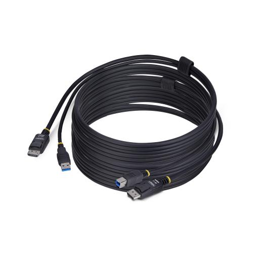 [STARTECH.COM_DU12210-KVM-CABLE] StarTech.com DISPLAYPORT AND USB3.0 5GBPS KVM CABLE 3M