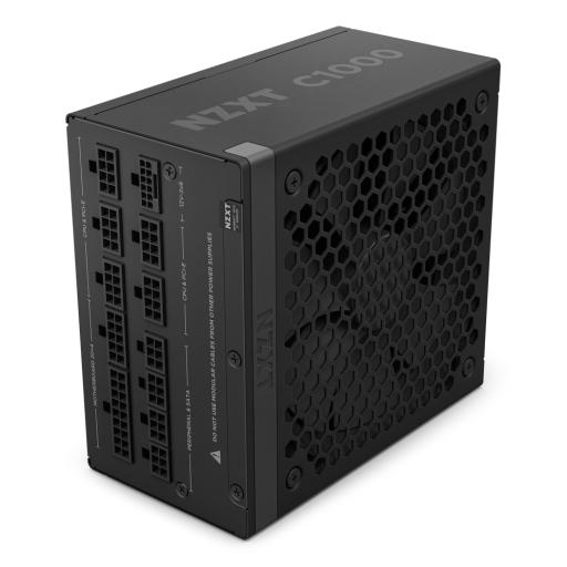 FUENTE DE PODER NZXT (PA-0G2BB-US) 1000W 80 PLUS GOLD, C1000, ATX 3.1,  FULL MODULAR, NEGRO