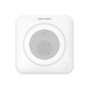 Hikvision Digital Technology (AX PRO) Sirena Inalámbrica Interior / 105dB / Audio Intercom 85 dB / LED de Alerta