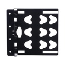 Panduit Kit de Soportes de Montaje de PDUs Verticales, Para Uso con Gabinetes FlexFusion™, Color Negro