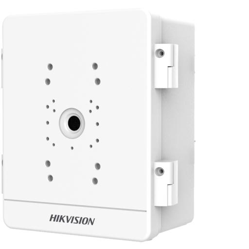 Hikvision Digital Technology Caja para Videovigilancia para Exterior / IP66 / IK10 / Soporta 1 Dispositivo (PTZ, Bocina, Cámara Fija)