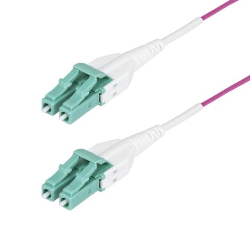 StarTech.com 3M OM4 LC TO LC UPC MULTIMODE FIBER CABLE - OFNR