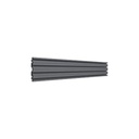 Epcom Accesorio_ Riel de Aluminio con Longitud 1000 mm |  Incluye Tapas laterales  | Compatible con estructura para Videowall | Diseño Modular