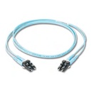 Panduit Jumper de Fibra Optica Multimodo 50/125 OM4, LC-SC Duplex, LSZH, Color Aqua, 6 Metros