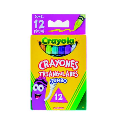 [CRAYOLA_524312M007] Crayola Crayones Crayola Triangulares con 12 piezas
