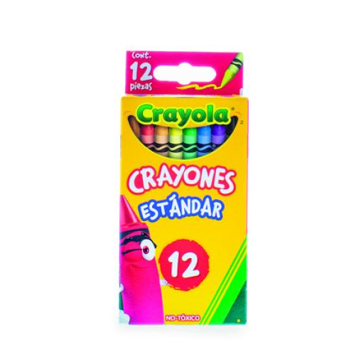 [CRAYOLA_523012M007] Crayola Crayones Crayola Estándar con 12 piezas