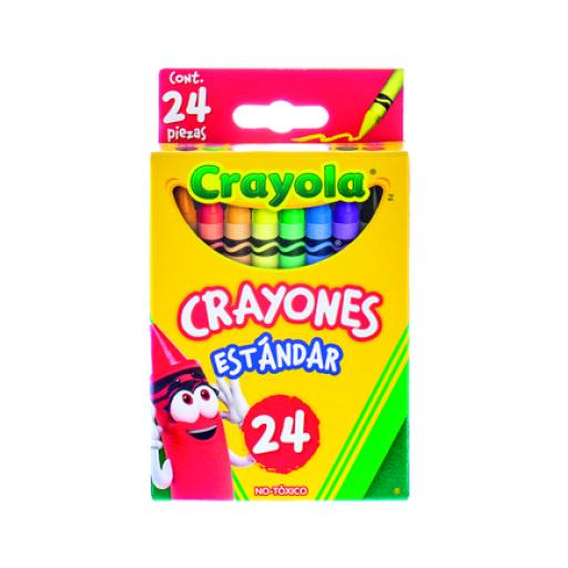 [CRAYOLA_523024WM05] Crayola Crayones Crayola Estándar con 24 piezas