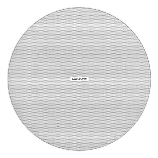[HIKVISIONDIGITALTECHNOLOGY_DS-QAZ1610G1-BE] Hikvision Digital Technology Altavoz de Techo Sin Marco / Frameless Ceiling Speaker 10W / Tweeter 1.0 pulgadas / Woofer 6.5 pulgadas / PoE / ISAPI, ISUP, SIP