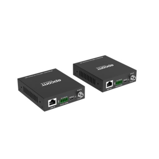 [EPCOM_EPP-EU3100] Epcom Extensor USB 3.0 | Hasta 100 m por CAT6a | PoC Bidireccional 24 Vcc | RS-232 | 4x USB-A 
