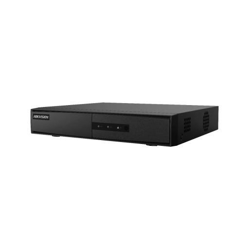 Hikvision Digital Technology DVR 1080p Lite Pentahibrido / 4 Canales TURBOHD + 1 Canal IP / 1 Bahía de Disco Duro / H.264+ / 1 Canal de Audio