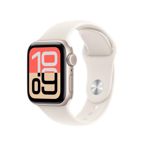[APPLE_MEP64AM/A] Apple APPLE WATCH SE 3 GPS + CELLULAR - 40MM STELLAR WHITE ALUMINUM CASE