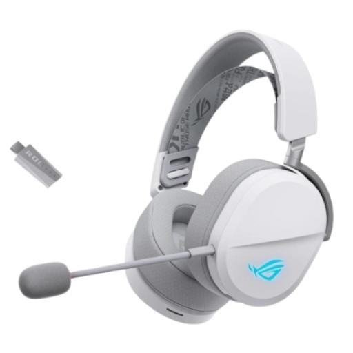[ASUS_A501 ROG PELTA/WHT] AUDIFONOS ASUS (A501 ROG PELTA/WHT) ROG PELTA WIRELESS, C/MIC, 60HRS, BLANCO