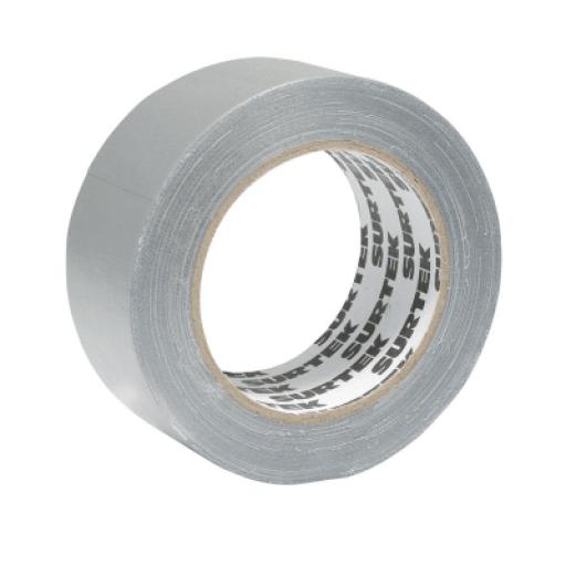[SURTEK_SYS-138042] Surtek Cinta Gris para Ductos de 48 mm x 50 metros.