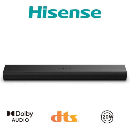 Hisense Barra de Sonido Hisense 2.0 CH Bluetooth 5.3