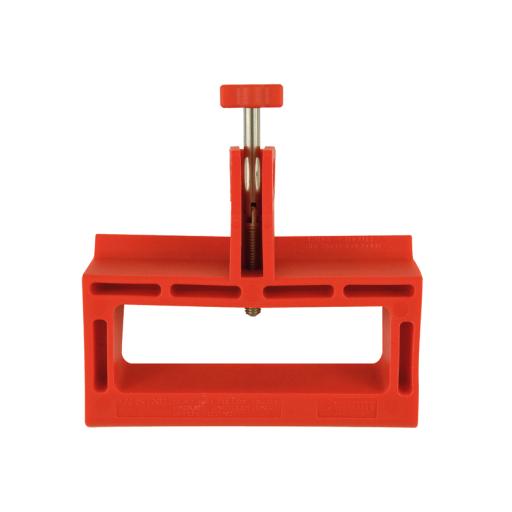 [PANDUIT_PSL-CBL] Panduit Bloqueador LOTO de Manija Grande para Disyuntores de Caja Moldeada, 2.24" (56.8m) Largo x 3.75" (95.2mm) Ancho. Color rojo