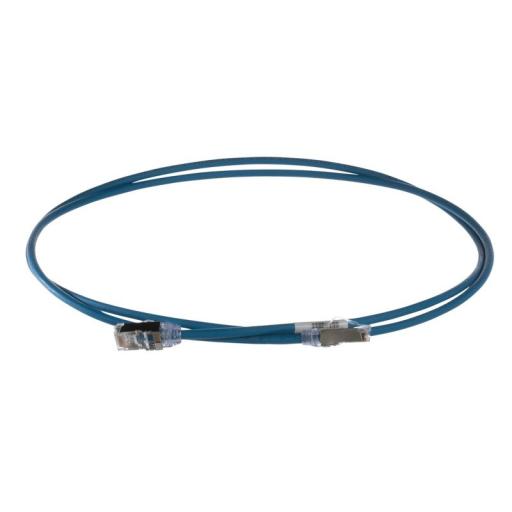 Panduit Patch Cord Cat6A, Diametro Reducido 28 AWG, Blindado S/FTP, CM/LS0H, 0.5 m., Color Blanco